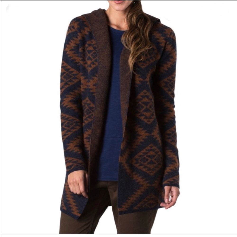 Horny Toad Merino Diamond Hoodie XS